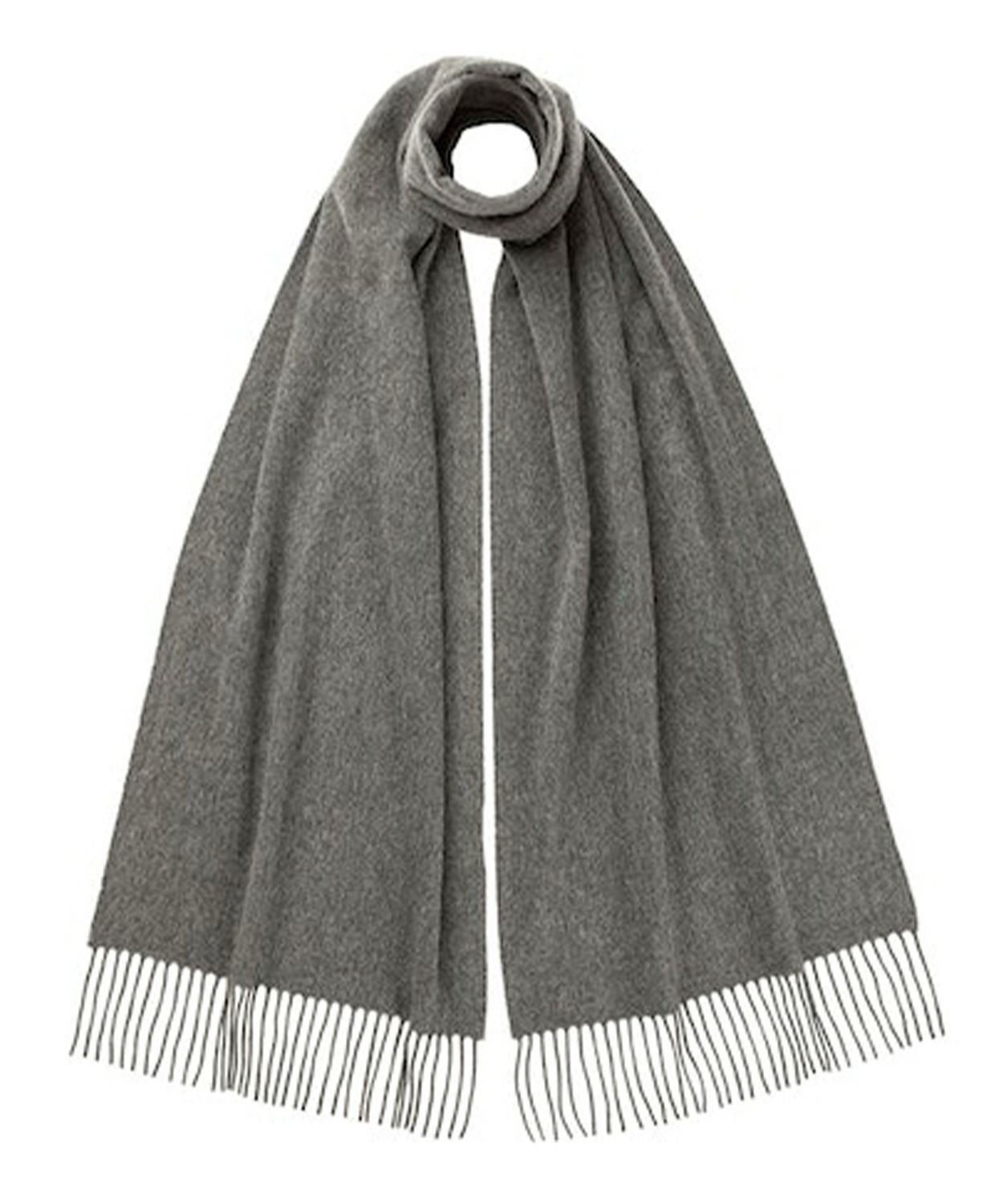 中判チェックスカーフ(定番)(カシミヤ) 全8色 | BRITISH MADE