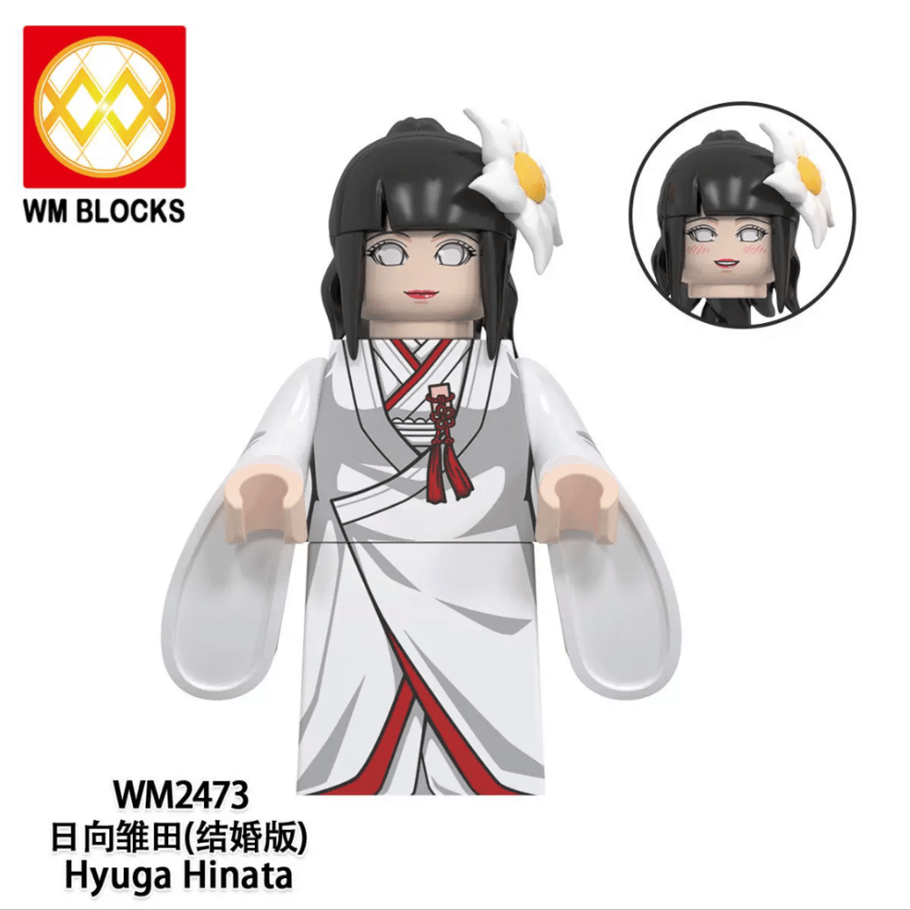 Anime Naruto Shippuden Hyuga Hinata WM2473 Minifigures - Brixtoy