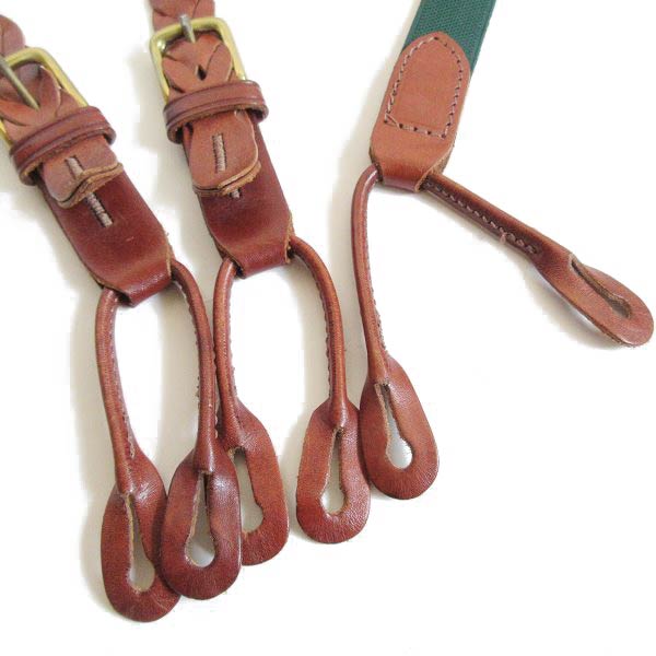 Polo Ralph Lauren サスペンダーヴィンテージ Y型 ボタン式 Polo Ralph