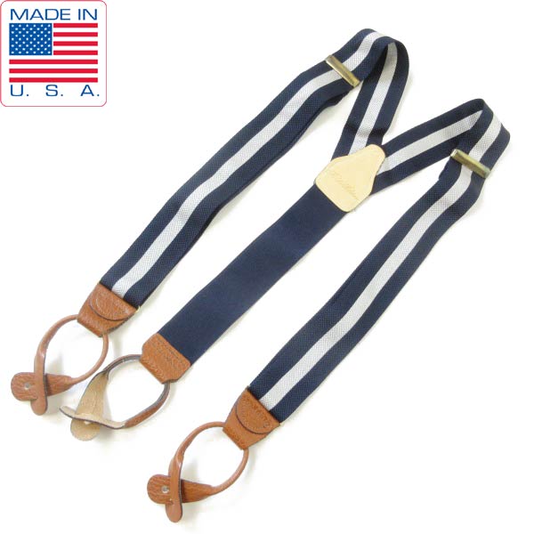 h*s様 ブルックスブラザーズ 新品 ボタン式サスペンダー 定価¥13200 m