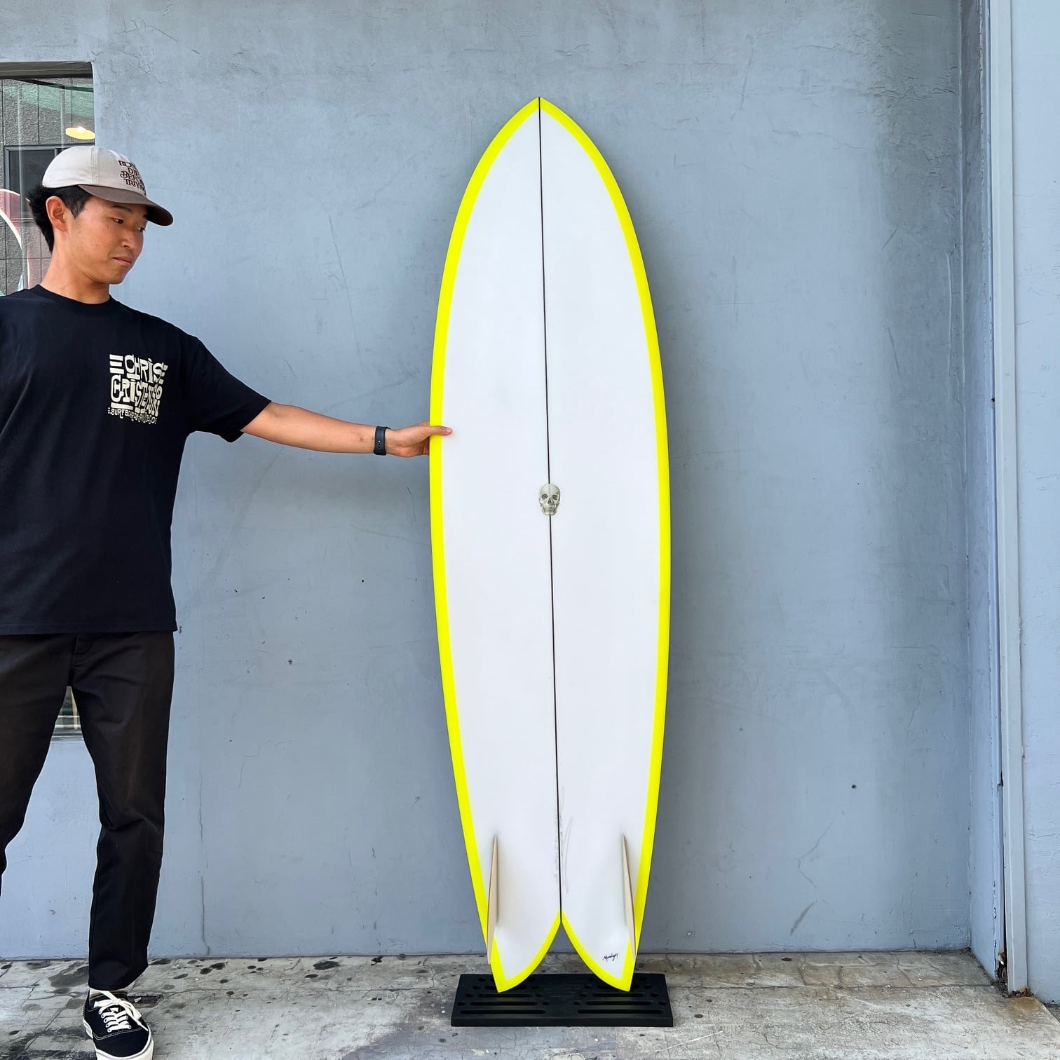 クリステンソン LONG PHISH 6'8 フィン ケース付属 クリステンソン