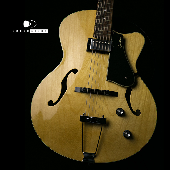 Brush eight / 【SOLD】Godin 5th Avenue Composer “Natural”
