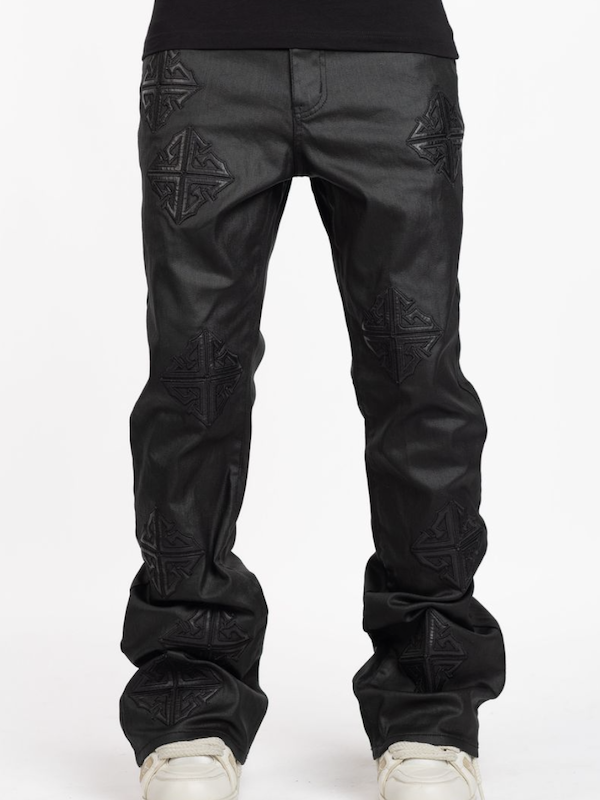 パンツ GUAPI / waxed calligraphy denim Guapi Men's Waxed