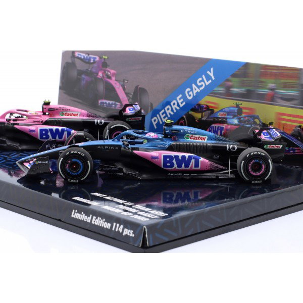 ミニチャンプス1/43 アルピーヌ A523 ガスリー2023マイアミ8位 【公式