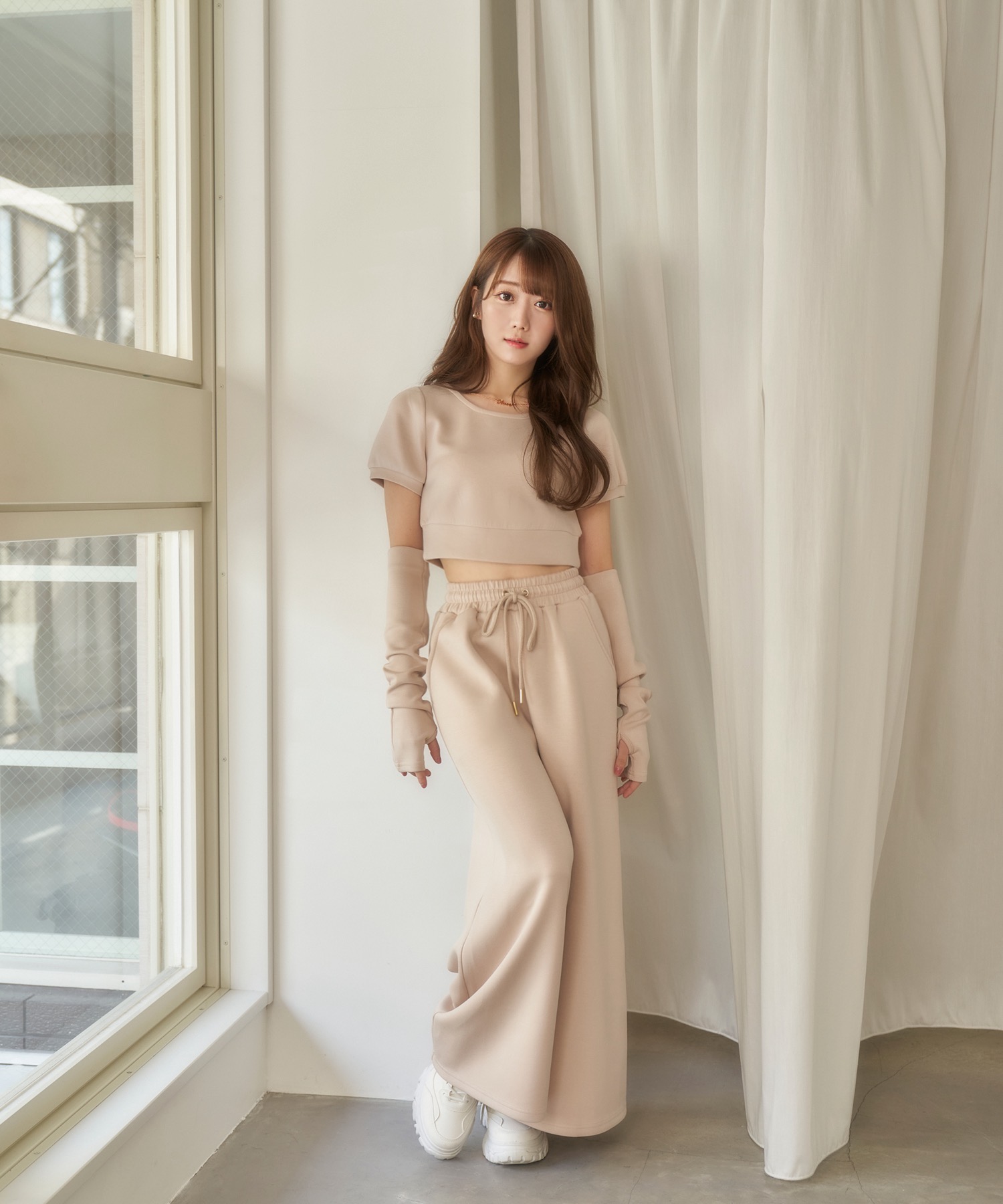 bonding wide pants set up – BUNNY APARTMENT
