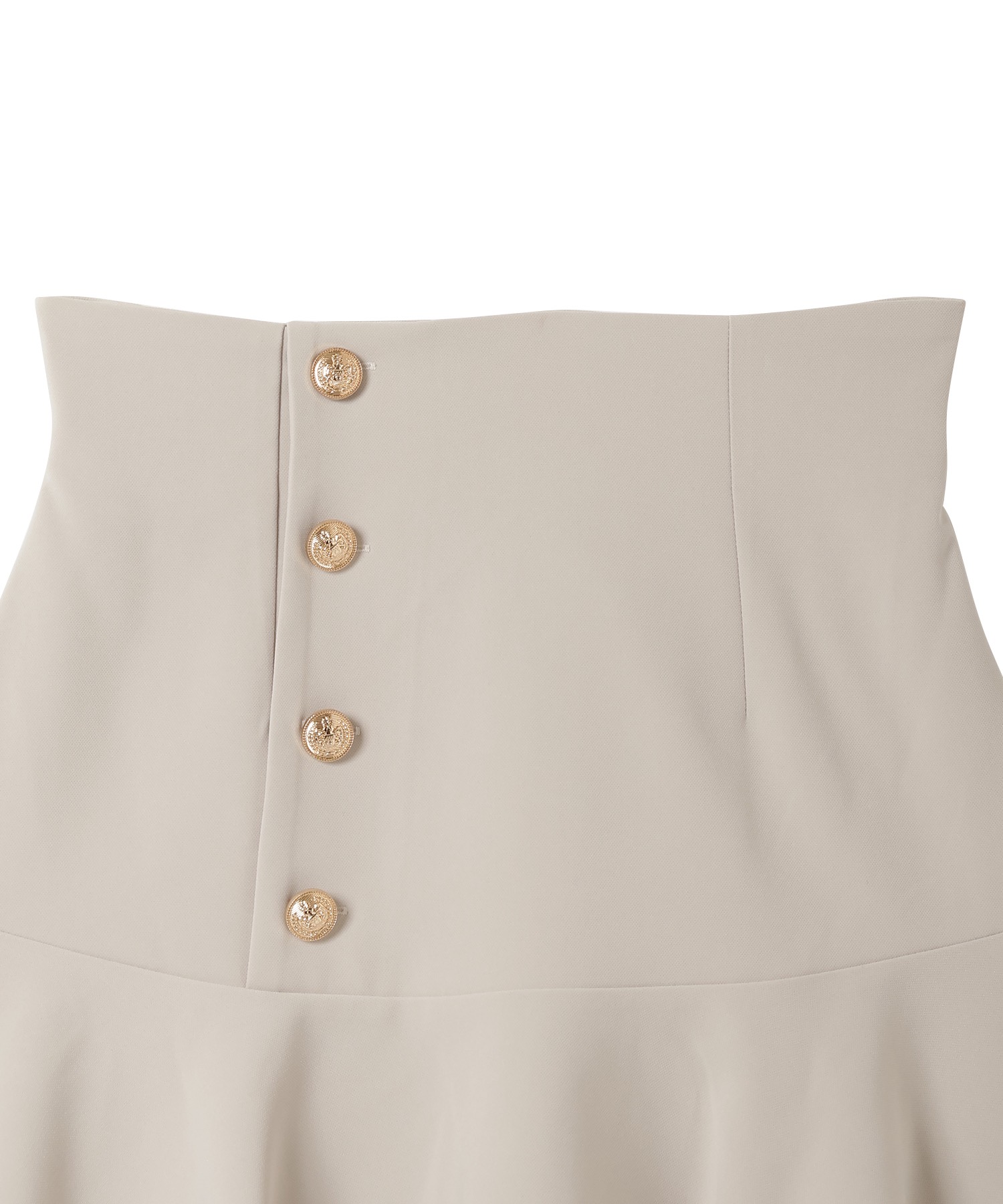 switching flared mini skirt【beige】 – BUNNY APARTMENT