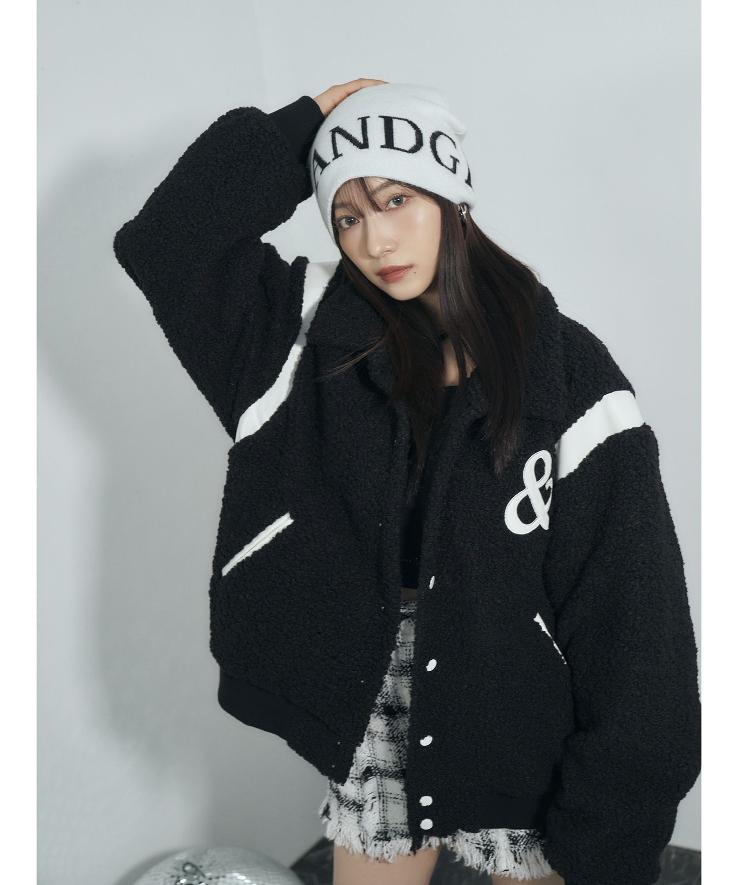 UNISEX フェイクボアスタジャン – BUNNY APARTMENT