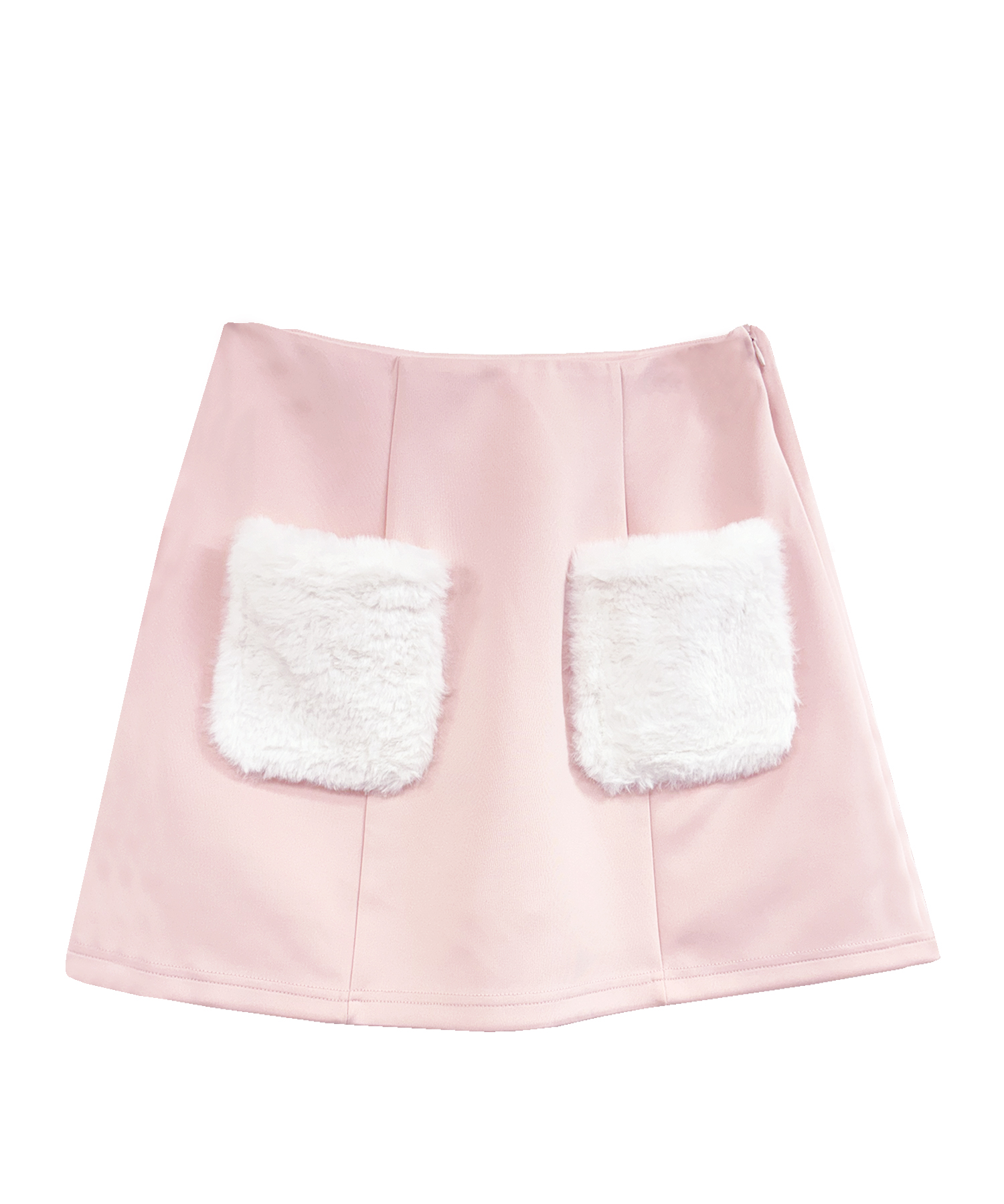 fake fur point track skirt set – BUNNY APARTMENT