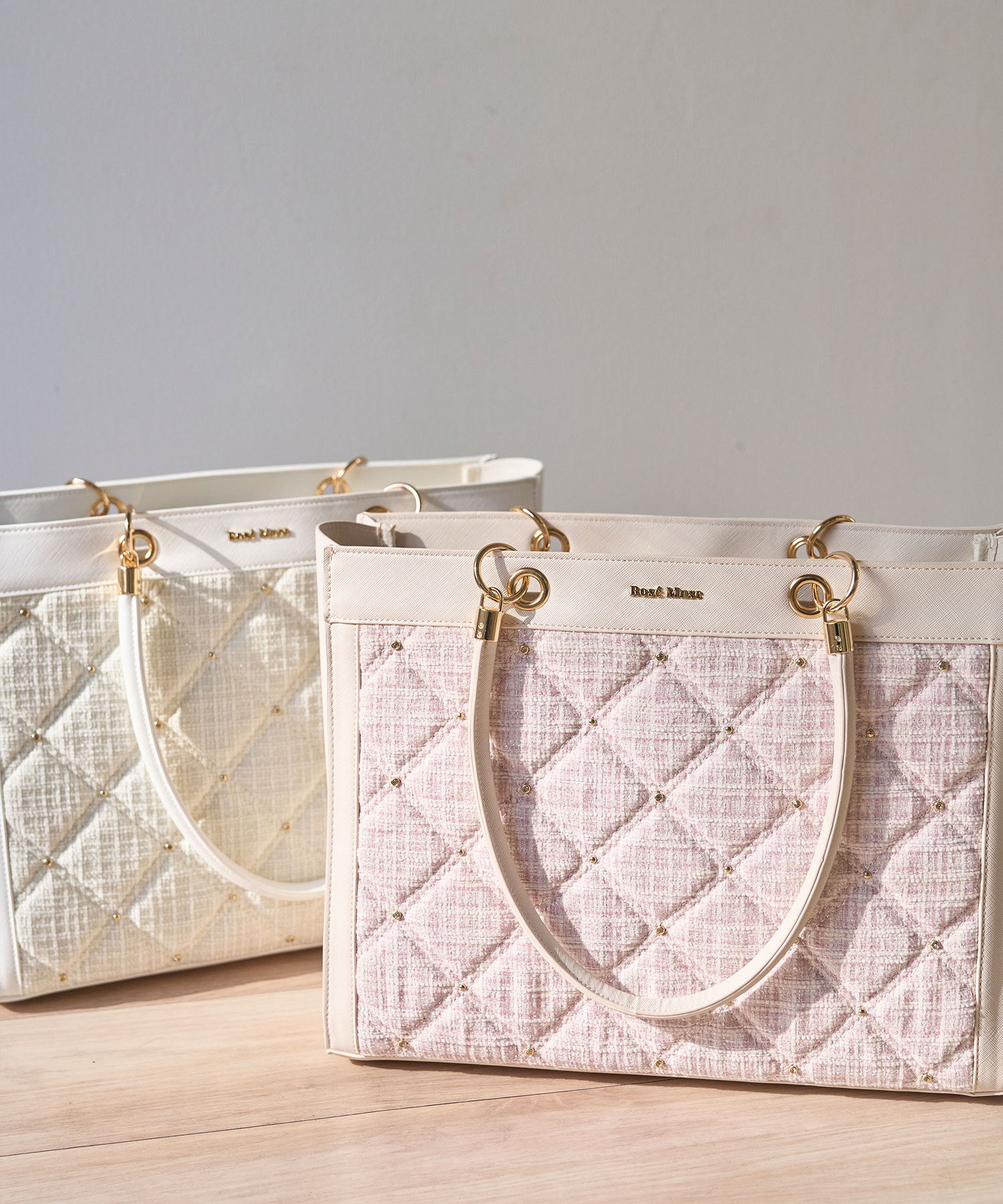 tweed quilting big tote – BUNNY APARTMENT