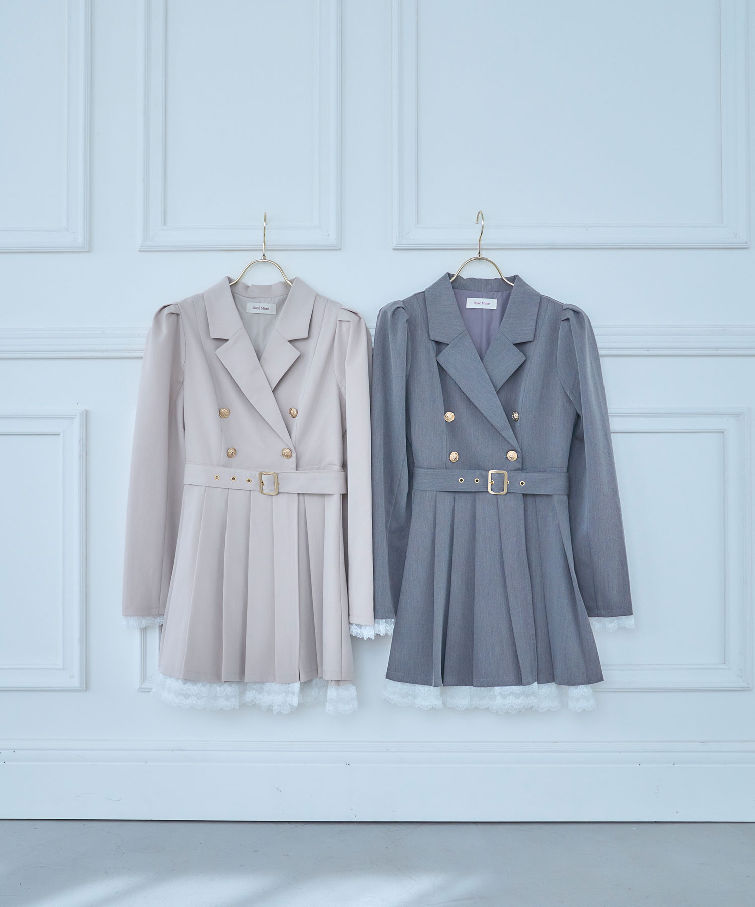 tailored jk pleated skirt op – BUNNY APARTMENT