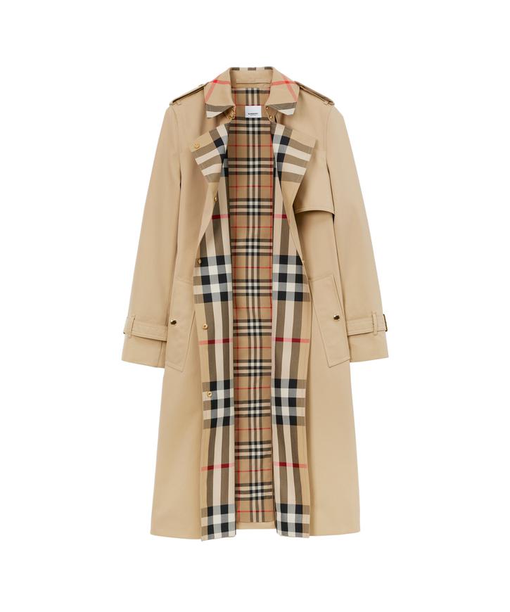 burberry/バーバリー通販 | ロング チェックカラー トレンチコート