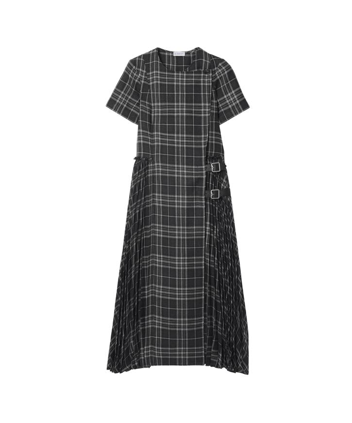 burberry/バーバリー通販 | チェックカラー コットン ポロシャツドレス
