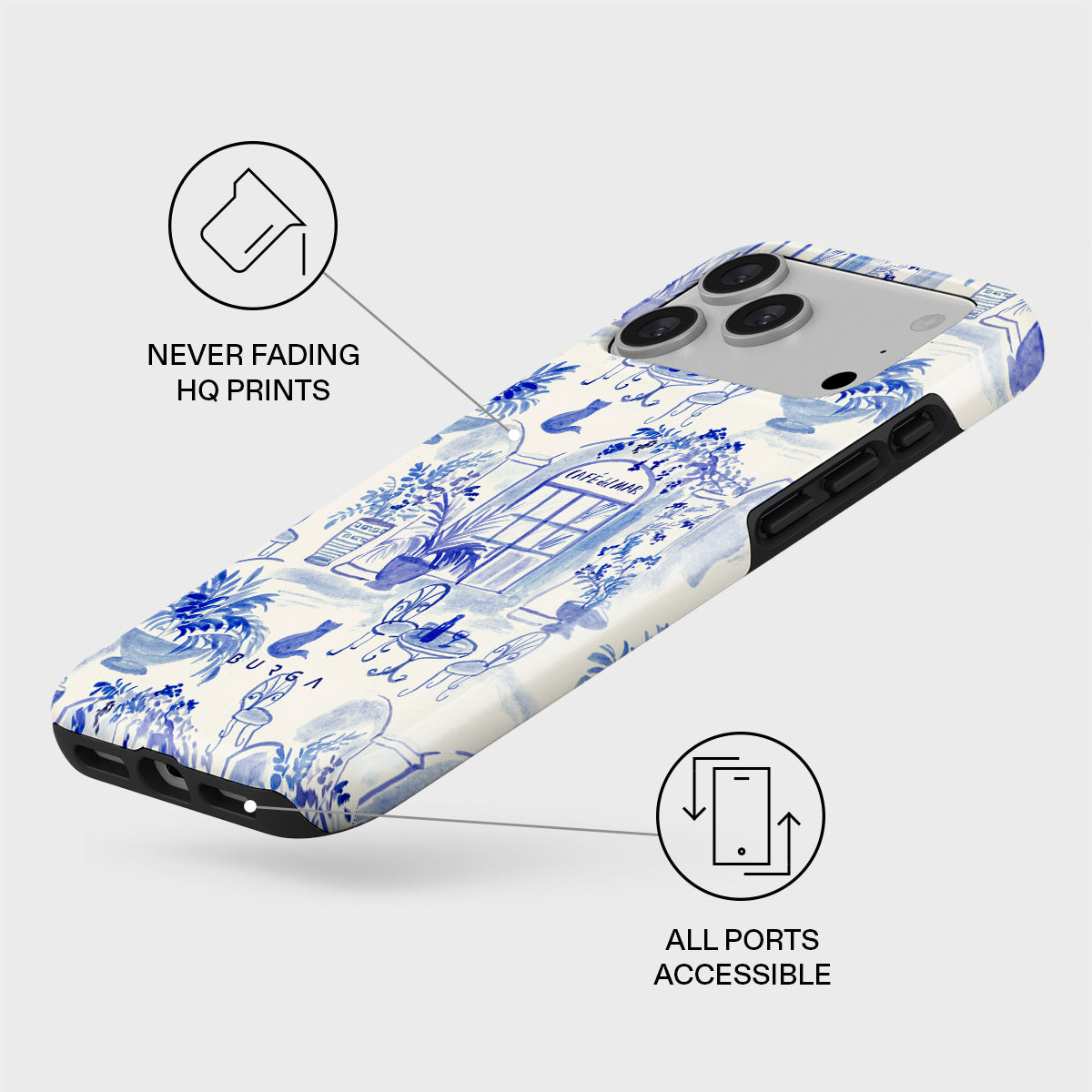 Sobremesa - iPhone 17 Pro Max Case | BURGA