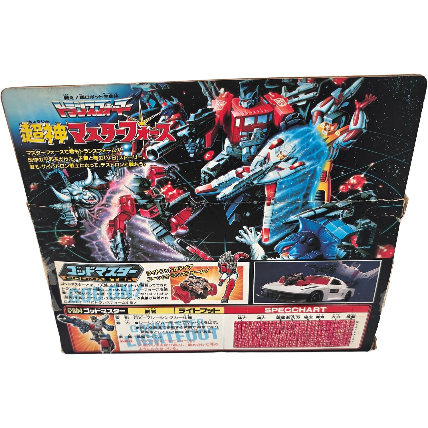 ライトフット C-304 トランスフォーマー G1 Takara Lightfoot C 304
