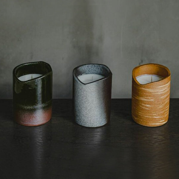 風狂 アロマキャンドル（秋風・深山木・木守柿） – By Emotion