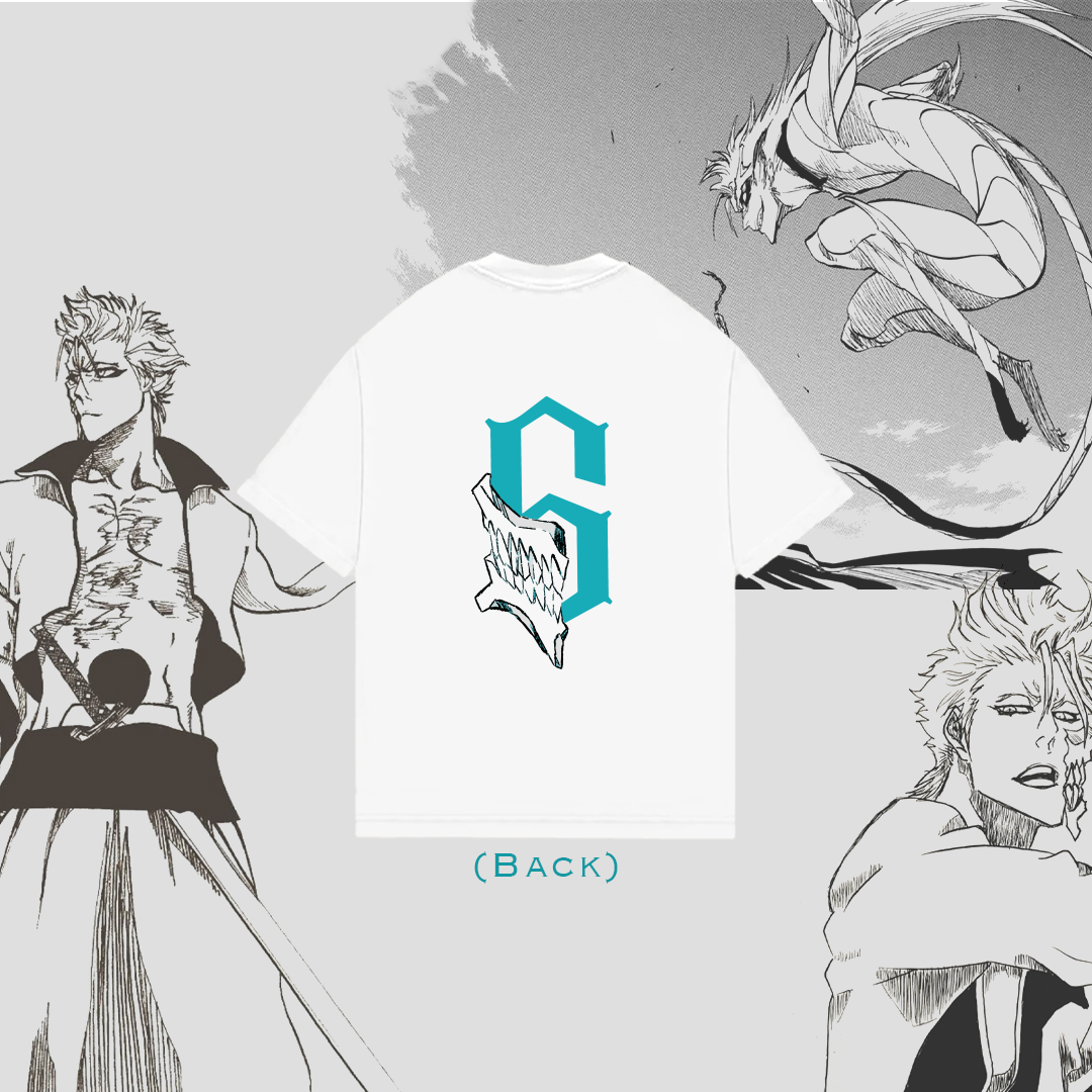 Los Numeros 6 White Oversized Tee