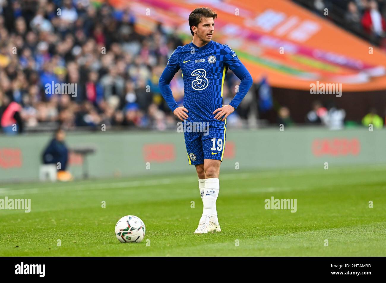 Mason Mount #19 of Chelsea during the game Stock Photo - Alamy