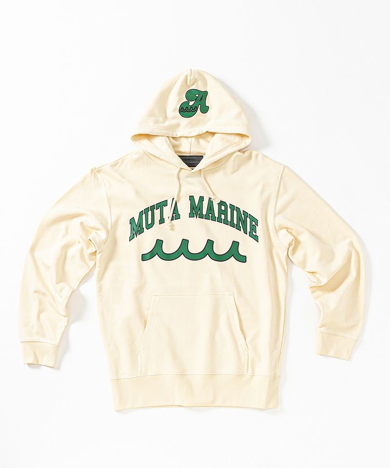 ACANTHUS(アカンサス)】muta College Logo Hooded Sweatshirt パーカー