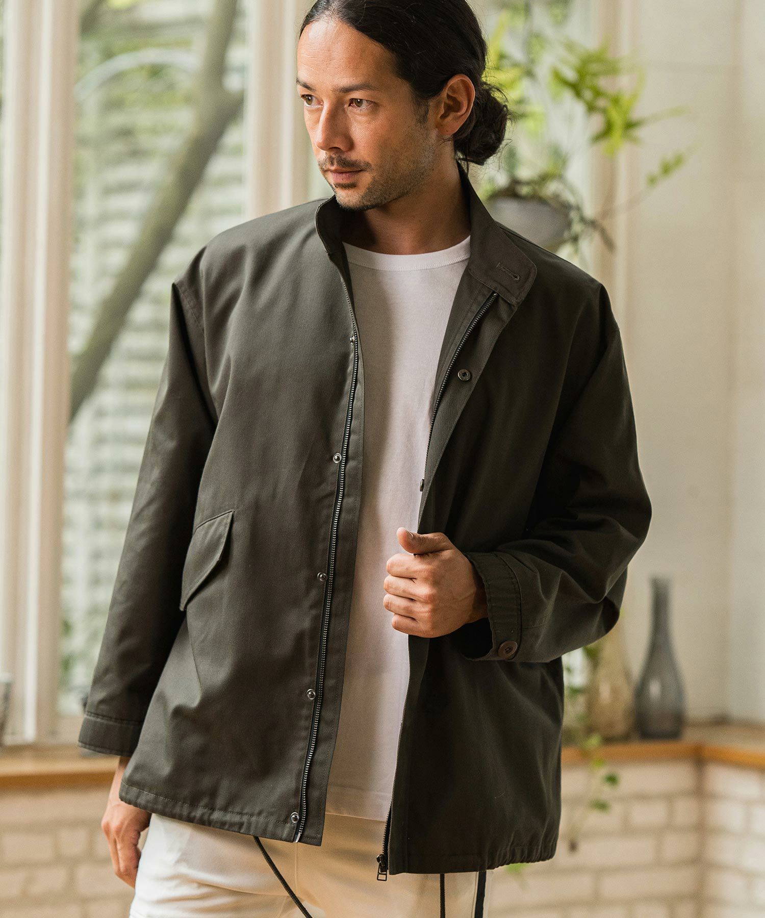 60%OFF【CAMBIO(カンビオ)】TC Twill Military Short Mods モッズ