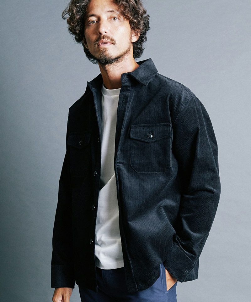 50%OFF【Magine(マージン)】CTN CORDUROY WORK SHIRTS コーデュロイ