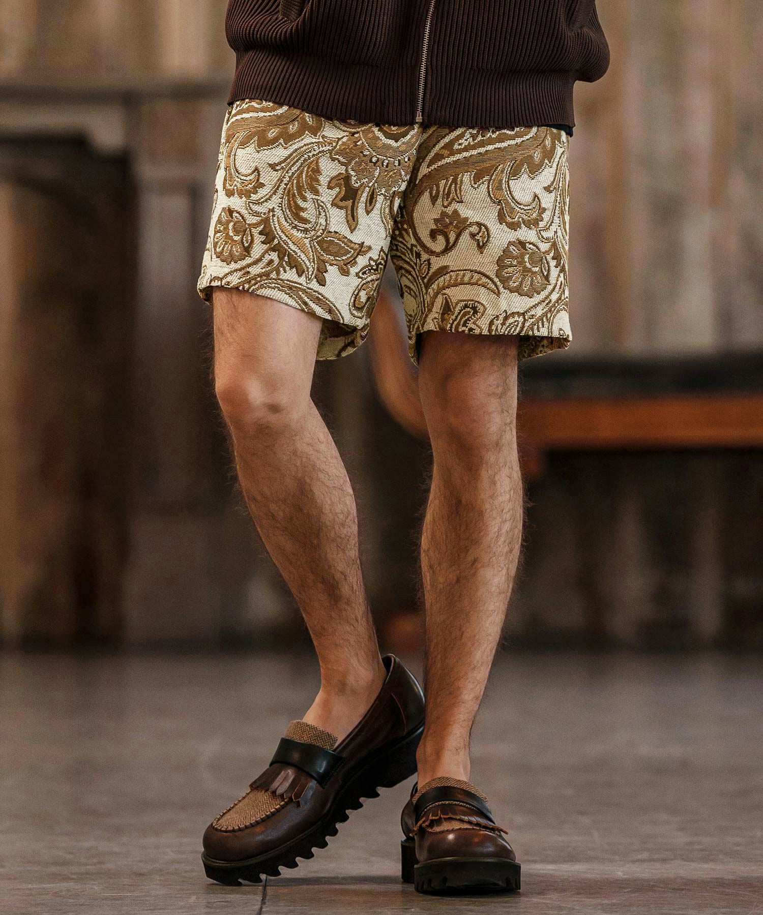 予約販売4月上旬～中旬入荷予定】【CAMBIO(カンビオ)】Gobelin Short