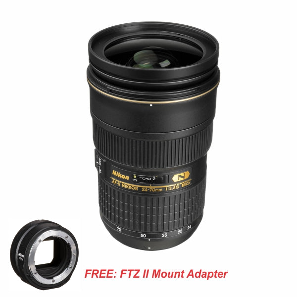 Nikon AF-S 24-70mm F2.8G ED Lens – Camerahaus