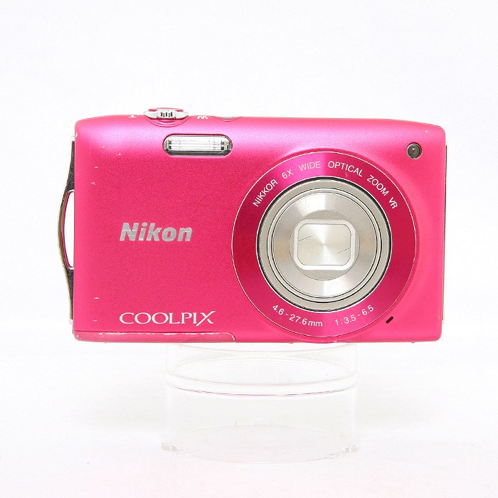 中古】(ニコン) Nikon ニコン COOLPIX S3300 ストロベリーピンク