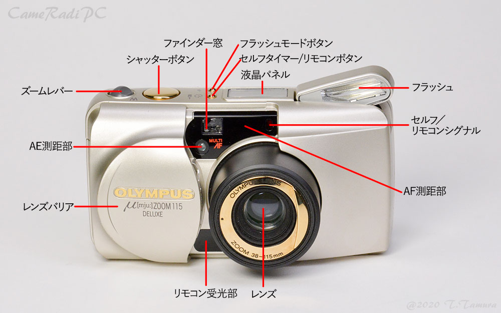 OLYMPUS μZOOM115 DELUXE | CameRadiPC