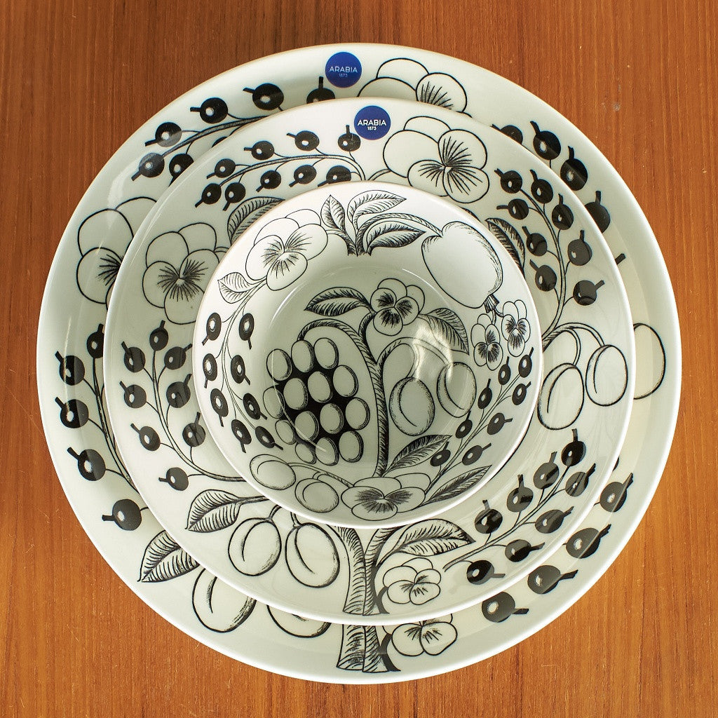アラビア ARABIA ARABIA パラティッシ プレート 26cm / ブラック