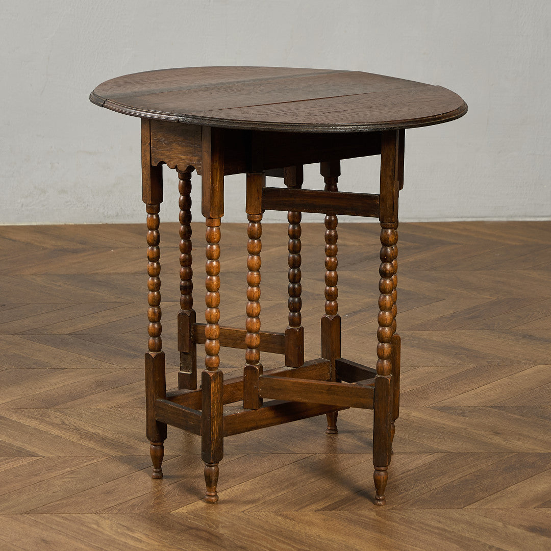 英国 クラシック ドロップリーフ ゲートレッグテーブル #89955