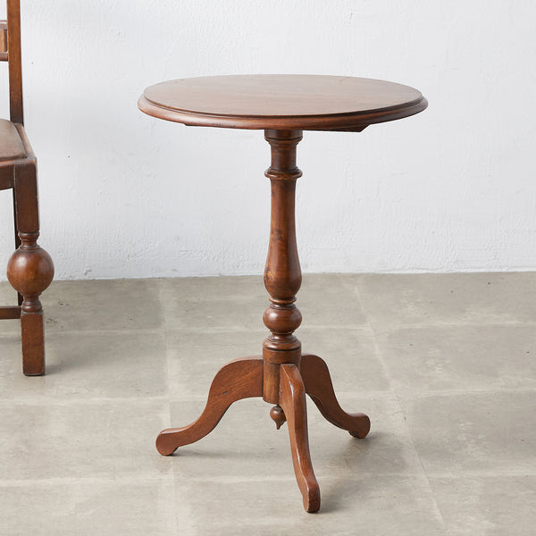 英国アンティーク ウォールナット材 サイドテーブル #39292 – camori