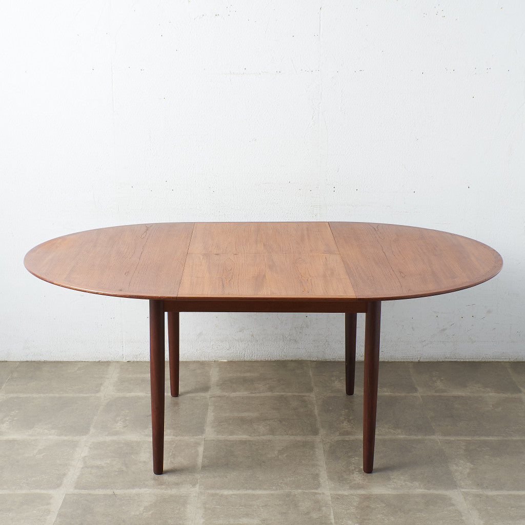 北欧ヴィンテージ エクステンション ラウンドダイニングテーブル