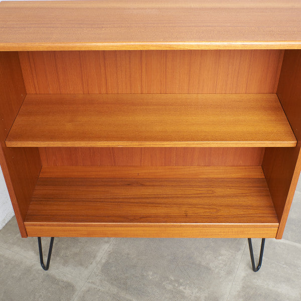 65750]G-PLAN ブックシェルフ チーク 鉄脚 ヴィンテージ ジープラン