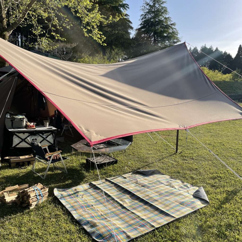 値下げ！テンマクデザイン ソルムバージョン 焚火タープ TC ヘキサ