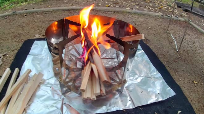 超軽量な焚き火台「RSRネイチャーストーブ」を使ってみたので徹底