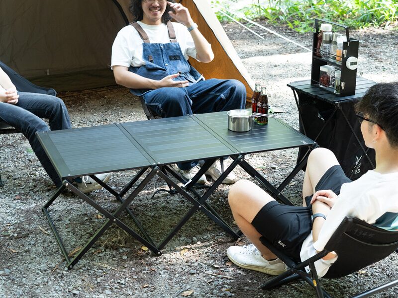 DODからラックに変形する「タナカテーブルM/L」登場 | キャンプレビュー