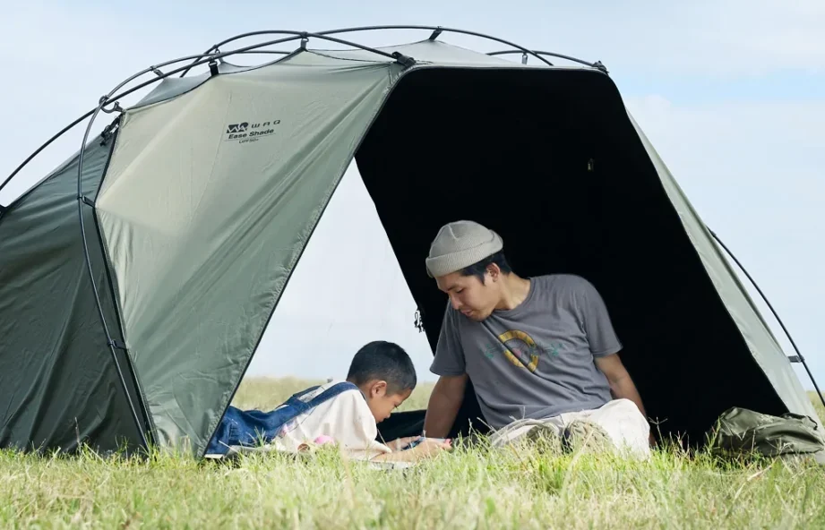 WAQ EASE SHADE オリーブ WAQ EASE SHADE オリーブ WAQ（アウトドア