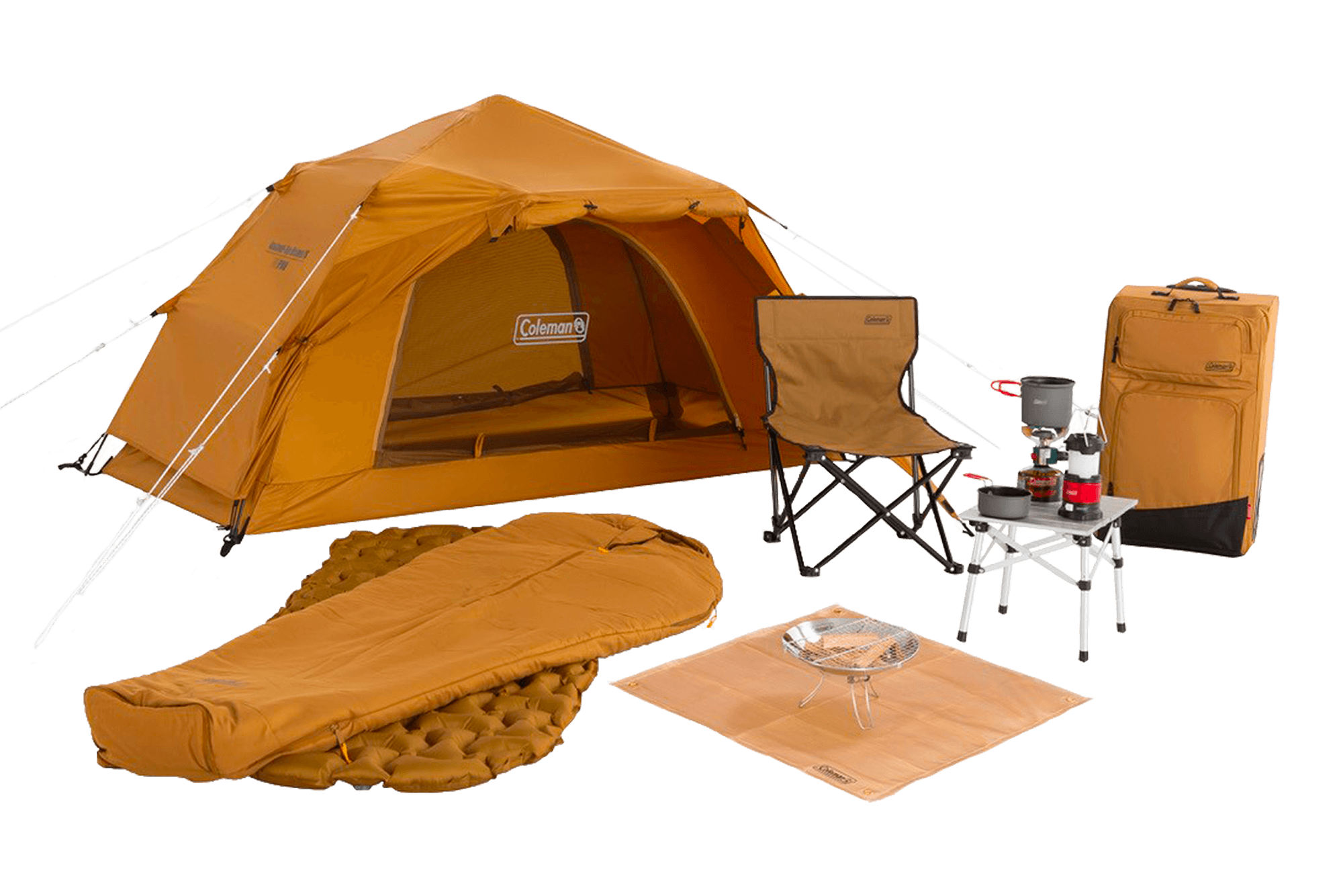 コールマン2022年新商品「ソロキャンプスタートパッケージ