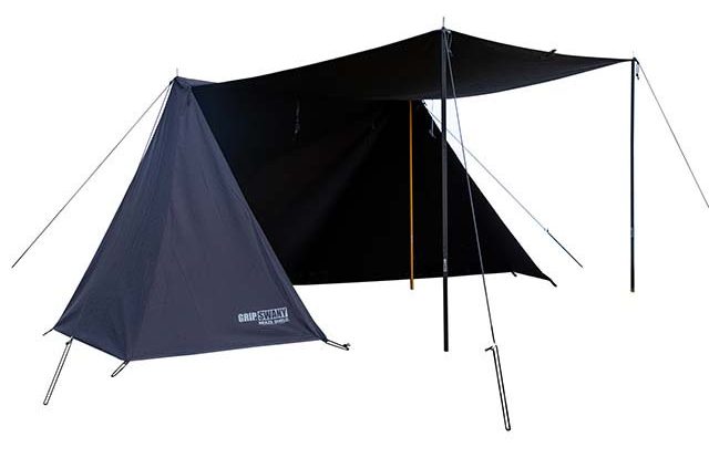 グリップスワニーの人気パップテント「GST-01 FIREPROOF GS TENT」に
