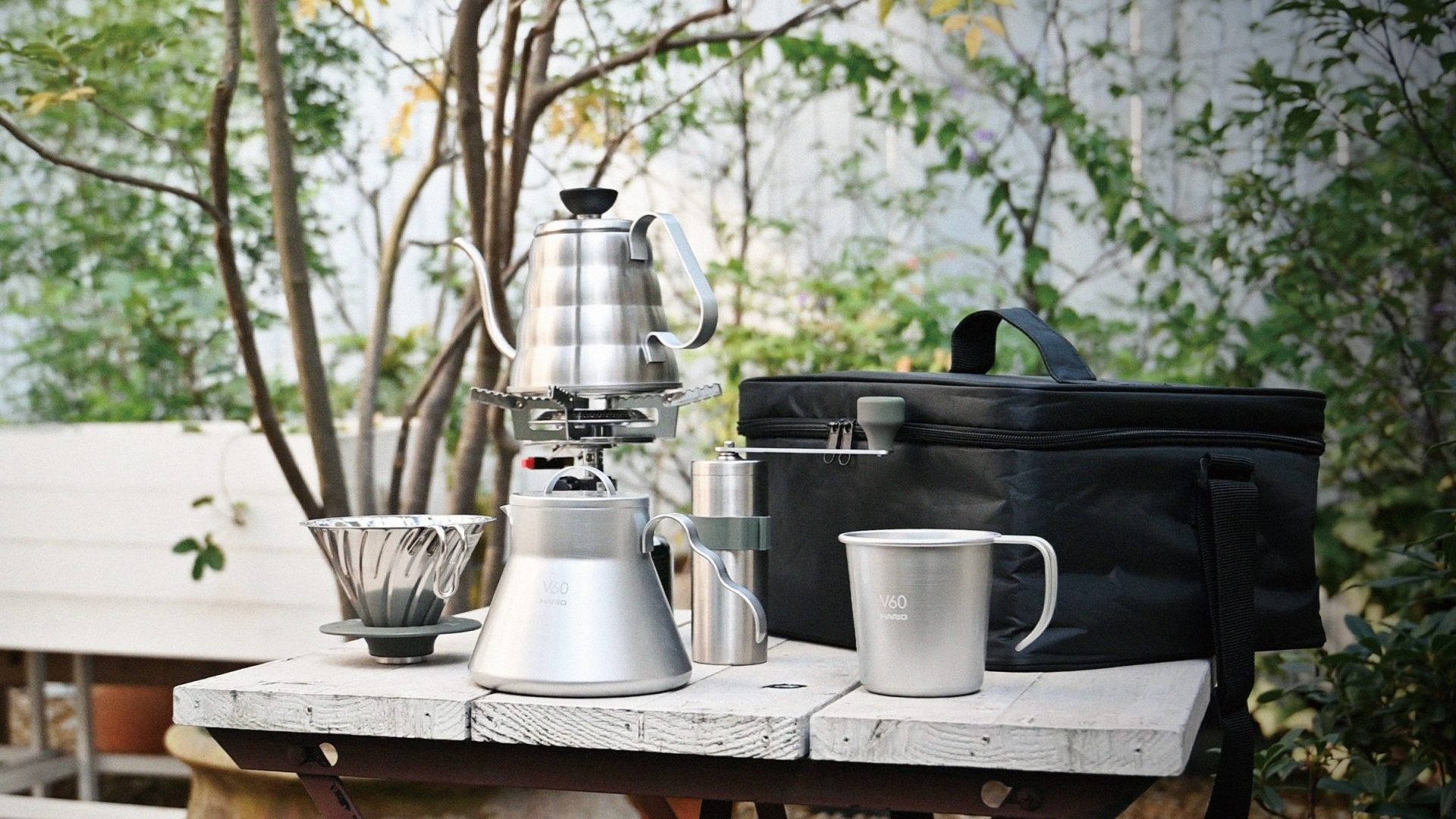 ハリオからアウトドア仕様のコーヒー器具シリーズ「HARIO outdoor
