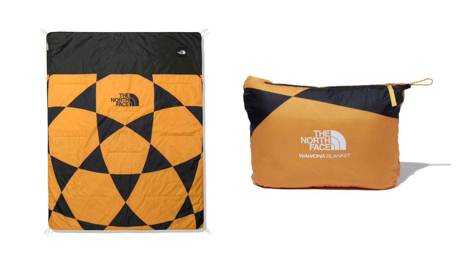 新品 ノースフェイス ブランケット ゴールドジオドームプリント 新品