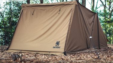 OneTigris×ナチュラム フロントウォール付きの「スーパーシェルターTC