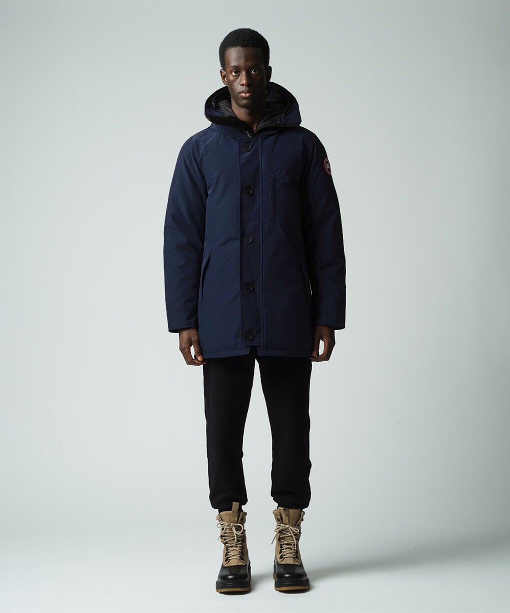 カナダグース ネイビー ジャスパーS