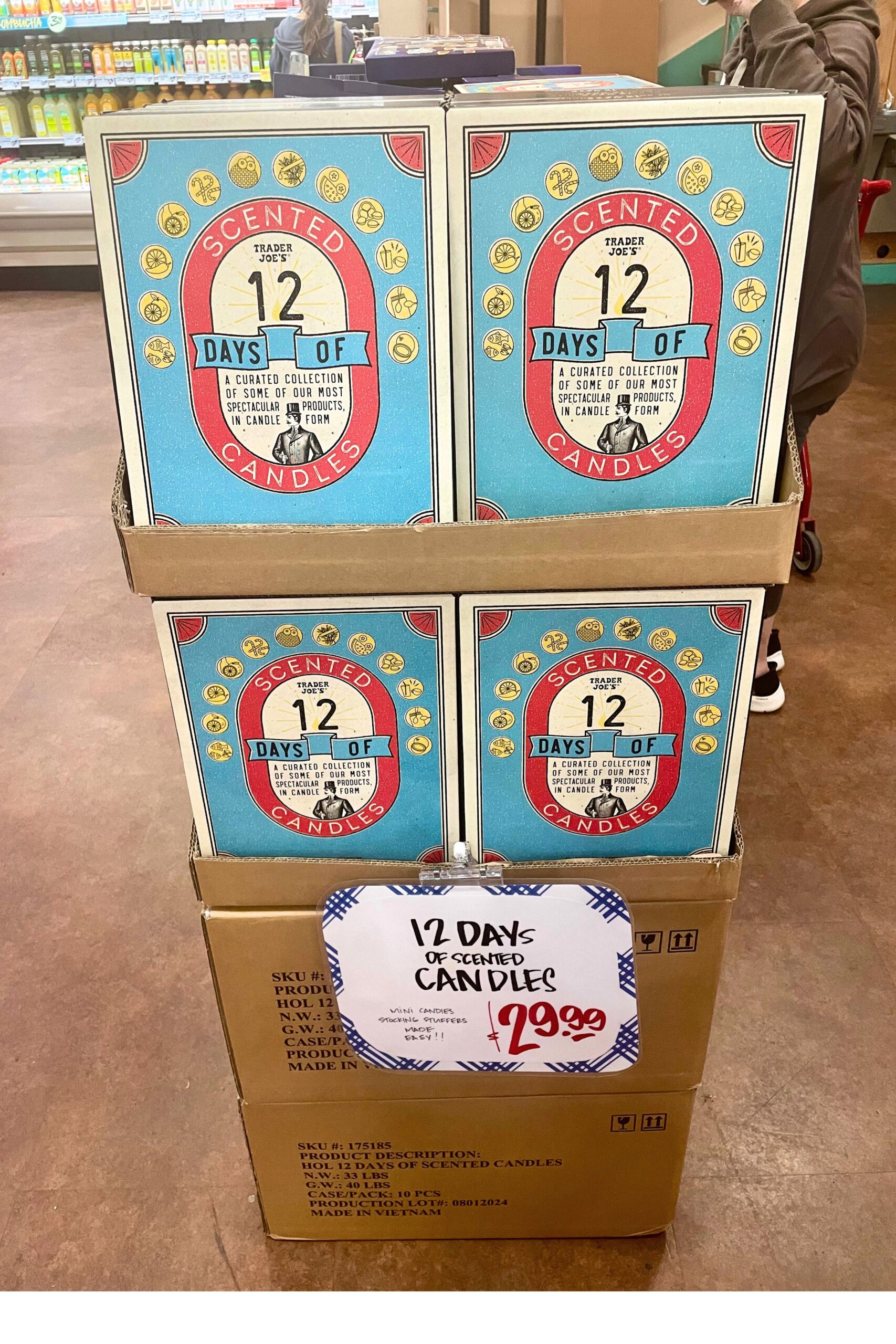 The 2024 Trader Joe's Candle Advent Calendar is Here! - candle culture