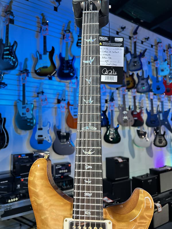 PRS Wood Library Custom 24 Fatback 2024 - Custom Color - Quilt 10 Top,