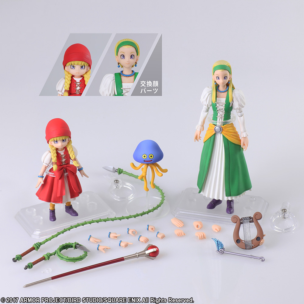 手のひらサイズのアクションフィギュア“ブリングアーツ”に