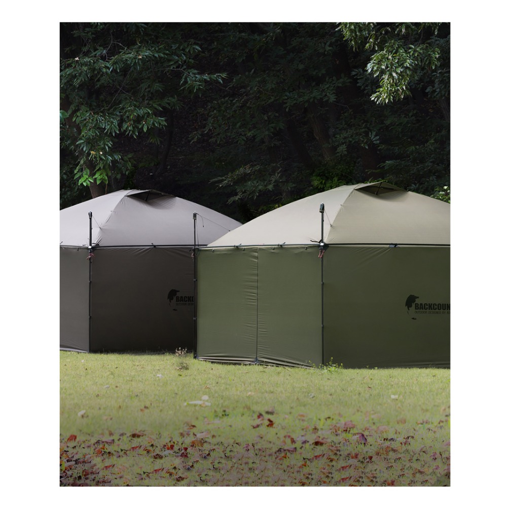 BACKCOUNTRY 320シェルター オリーブグリーン 薪ストーブ対応