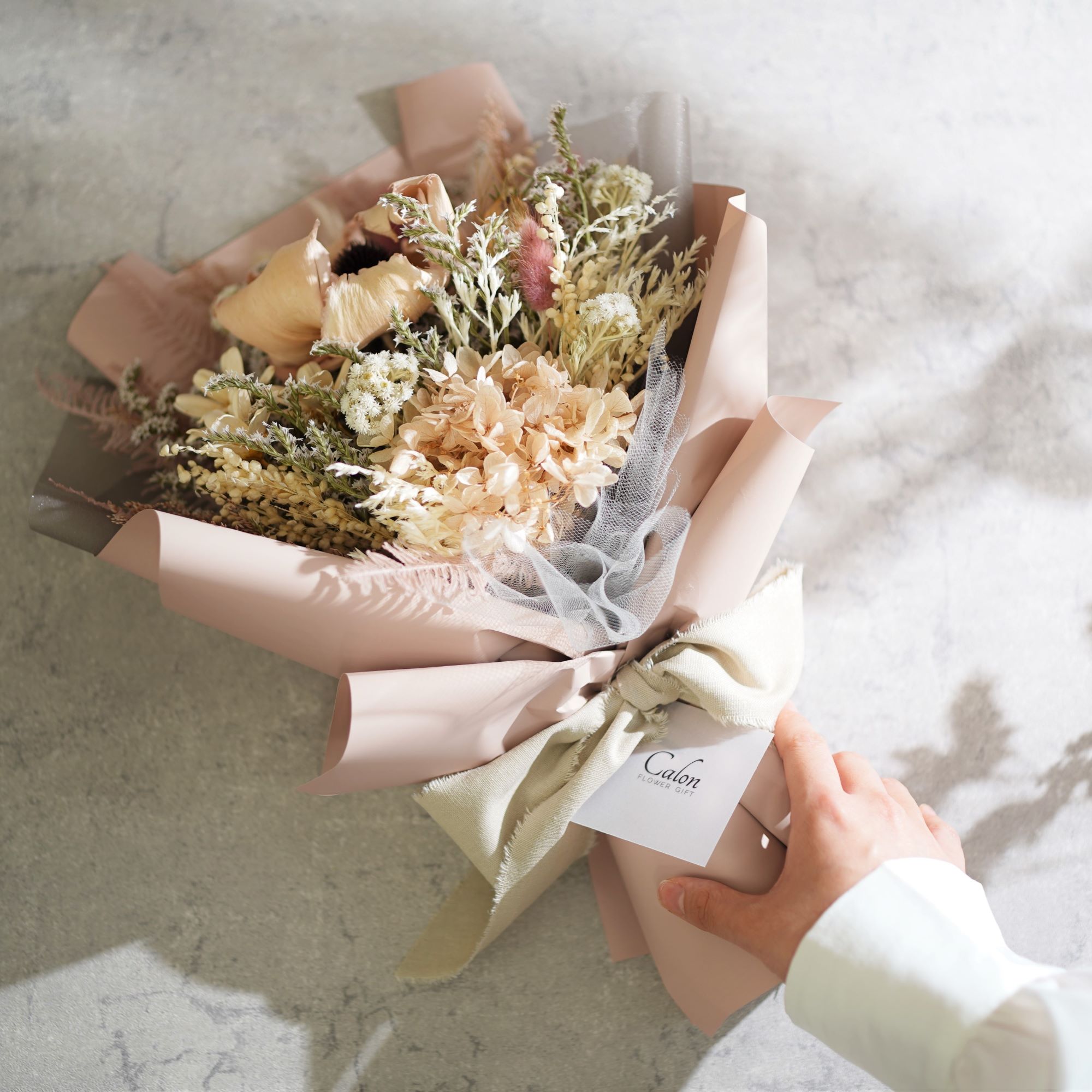 ドライフラワーの花束 | ドライフラワー専門店カロンドライフラワー