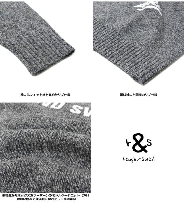 カジュアルゴルフドットコムby PALM SPRINGSにrough&swell［ラフアンド