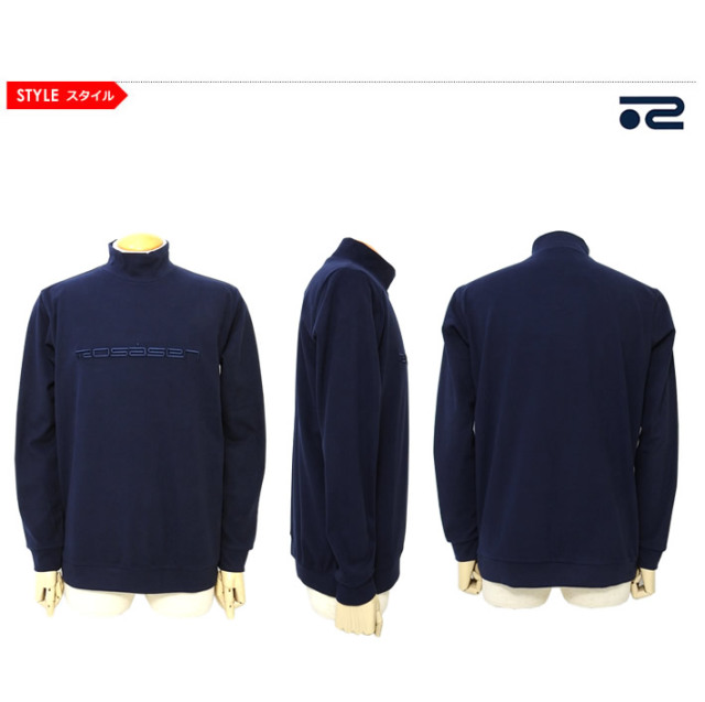 ROSASEN［ロサーセン］マイクロフリース長袖モックネック|カジュアル